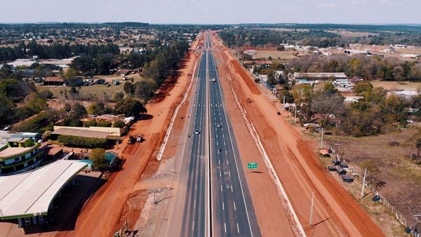 Obras de la ruta PY02 transforman la ciudad de Caaguazú – Prensa 5
