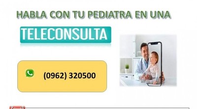 Amplían cobertura de teleconsulta pediátrica en Caaguazú