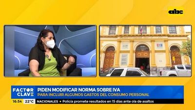 Piden modificar norma sobre IVA  - Factor Clave - ABC Color