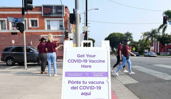 Diario HOY | Los Ángeles impone vacunación anticovid obligatoria de estudiantes de más de 12 años
