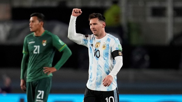 Messi brilla en goleada argentina ante Bolivia