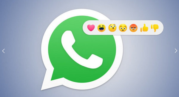 WhatsApp podría incluir en un futuro cercano las «reacciones» en los chats