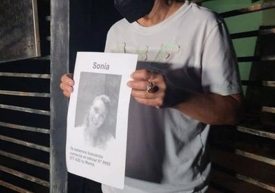 Hallan con vida a Sonia Raquel Aquino, desaparecida desde el 30 de julio