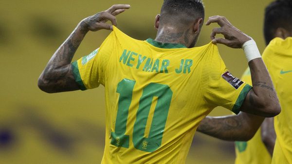 Neymar, el mayor goleador de Brasil en eliminatorias