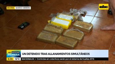 Presunto miembro del Clan Rotela, detenido tras allanamiento - ABC Noticias - ABC Color