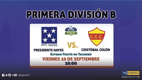 La jornada 27 de la Primera B se inicia en Tacumbú