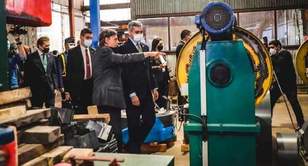 Trafopar recibió visitas de autoridades nacionales
