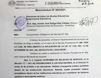 Prohíben a liberales hacer proselitismo político con merienda escolar en escuelas publicas