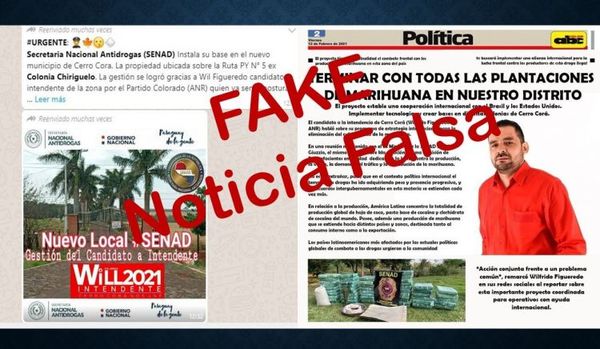 Candidato a intendente por Cerro Corá desmiente sobre falsa publicaciones aparecidas en redes sociales