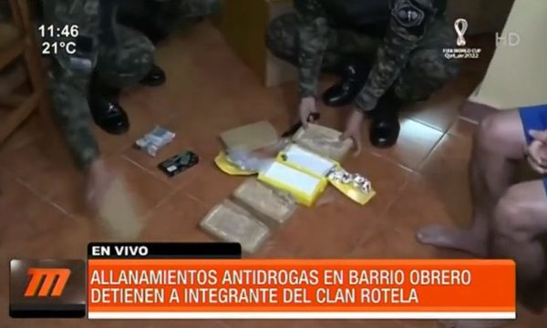 Duro golpe al clan Rotela en Asunción | Telefuturo