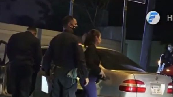 Detienen a conductora que ocasionó un accidente