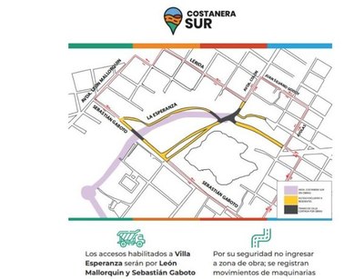 Costanera Sur: desde el lunes hay nuevas formas de entrar y salir de Villa Esperanza - Nacionales - ABC Color