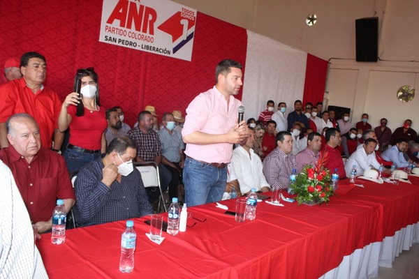Alliana destaca unidad colorada en el Departamento de San Pedro en medio de masiva concentración republicana - ADN Digital