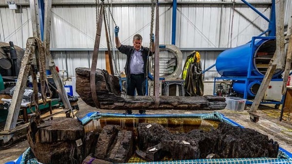 Descubren por ‘accidente’ un “raro” sarcófago de 4.000 años tallado de un tronco | Ñanduti