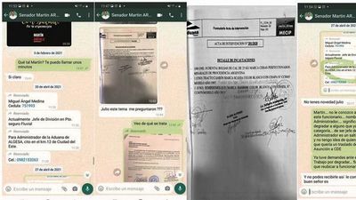 Aduanas presenta documentos que comprometen al senador Arévalo
