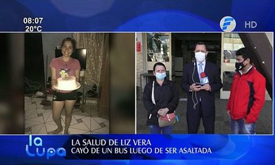 Madre de la joven que cayó de un bus: ''Mi hija no mejora, sigue igual'' | Telefuturo