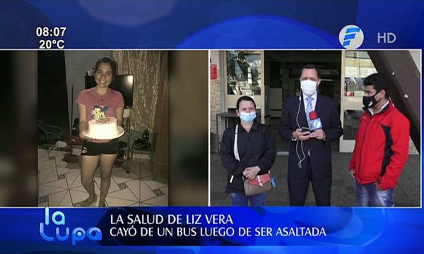 Madre de la joven que cayó de un bus: ''Mi hija no mejora, sigue igual'' | Telefuturo