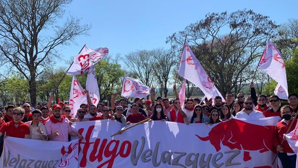 Hugo Velázquez apunta al 2023 y lleva hinchada en festejos de la ANR