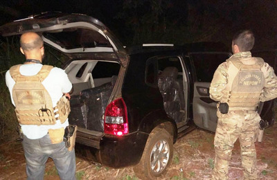 Media tonelada de marihuana a orillas del LAGO DE ITAIPU