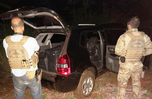 Media tonelada de marihuana a orillas del LAGO DE ITAIPU