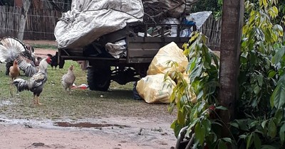 La Nación / Comprador de chatarra denunciado por contaminar el medio ambiente