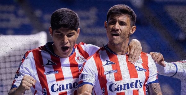 Con un gol agónico, Adam Bareiro le da un empate importante al Atlético de San Luis