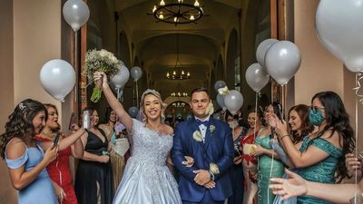 Viviana y Fernando se unieron en matrimonio