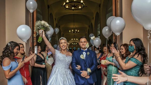 Viviana y Fernando se unieron en matrimonio