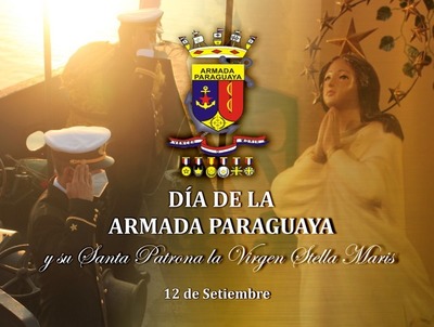 Hoy se celebra el Día de la «Armada Paraguaya» y su Santa Patrona, la Virgen «Stella Maris».