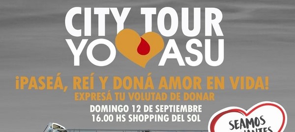 Preparan tour por Asunción para celebrar el día del donante