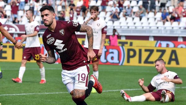 Antonio Sanabria marca en la goleada del Torino