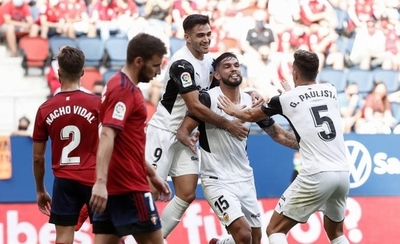 Diario HOY | Alderete anota su primer gol en el fútbol español