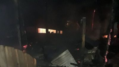 Un hombre quemó una vivienda en Ciudad del Este