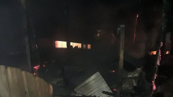 Un hombre quemó una vivienda en Ciudad del Este