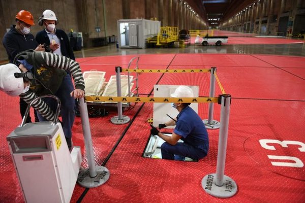 Itaipu concluyó el mantenimiento trienal de su Unidad Generadora 03