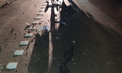 Joven motociclista en grave estado tras accidente