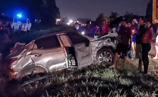 Muerte en la ruta, con alcohol y velocidad de por medio