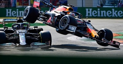 La Nación / Accidente con suerte