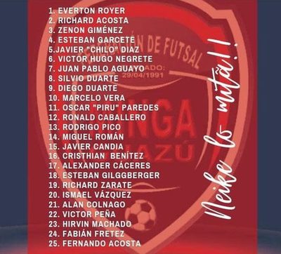 Minga Guazú inicia mañana preparativos para las Eliminatorias