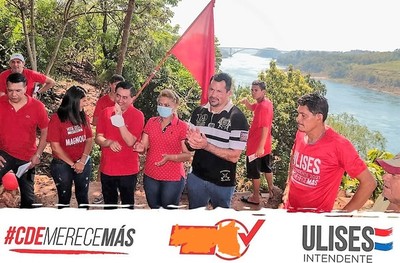 MITIN de Ulises en PUESTO DE VIGILANCIA de traficantes y contrabandistas