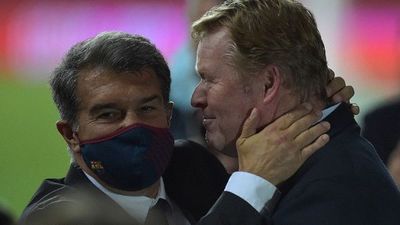 Koeman: "No hay ningún problema con Laporta"
