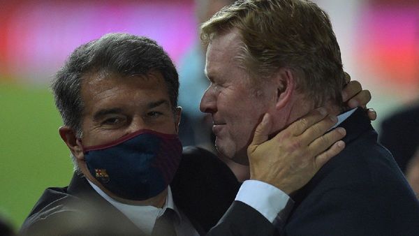 Koeman: "No hay ningún problema con Laporta"