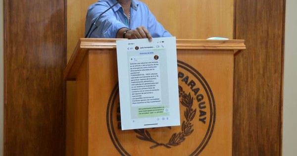 La Nación / Continúa cruce de denuncias entre senador y director de Aduanas