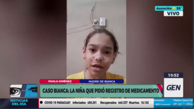 Diario HOY | Paola Giménez, madre de la pequeña Bianca Giménez, sobre pedido al MSP