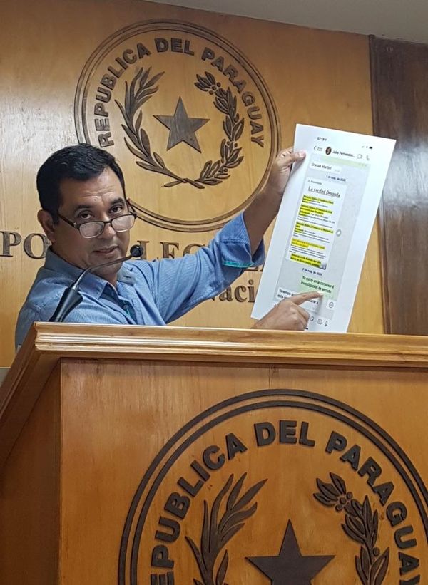Senador Martín Arévalo ahora denuncia a director de Aduanas por presunto “tráfico de influencia” - A La Gran 7-30 - ABC Color