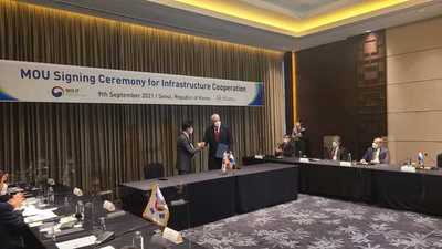 Una comitiva de Corea vendrá al país para concretar acuerdo definitivo del tren de cercanías - .::Agencia IP::.
