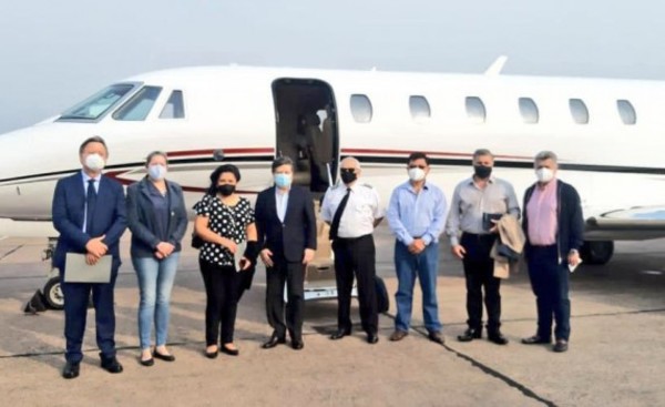 Autoridades se reunirán con pares argentinos para interconexión aérea