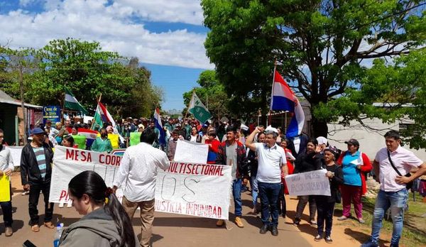 Pobladores de Yrybucuá se organizan para exigir mayor seguridad en la zona - Nacionales - ABC Color