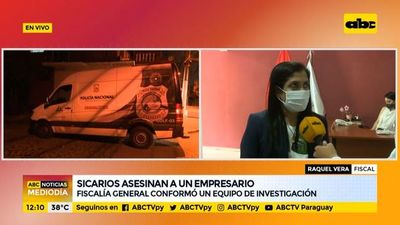 Fiscalía General conformó equipo para investigar asesinato de empresario - ABC Noticias - ABC Color