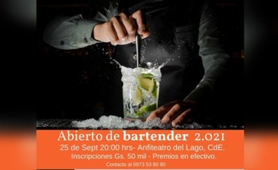 Celebrarán Día Mundial del Turismo con concurso de Barman en CDE